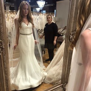 New Emilia Matthew Christopher gown, unaltered.